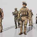 Commando 3d model