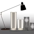 Nordic Table Lamp Decorative Lamp Reading Lamp Arc Floor Lamp Bamboo Lamp 3d model
