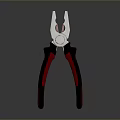 Pipe pliers vise bench vise wrench tool hardware tool processing tool furniture 3d model