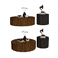 Round a few 3d model