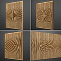 Nordic wall decorations 3d model