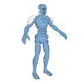 Modern Robot Intelligent Robot Industrial Robot Humanoid Robot 3d model