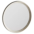 Round Wooden Frame Mirror For Modern Home Decor And Interior Design