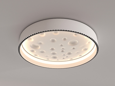 Modern Ceiling Lamp Moon Ceiling Lamp 3d model