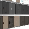 Various Styles Security Doors With Different Colors And Modern Lock Designs For Home Safety