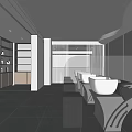 Modern Beauty Hair Salon Interior Design With Reception Area White Chairs Mirrors And Lighting