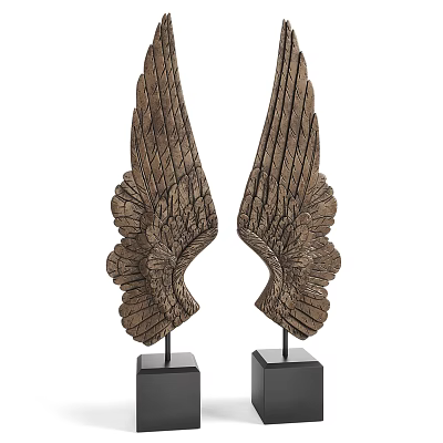 Bentley and Bo on Archangel Wings 3d model