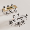 Conference table 3d model