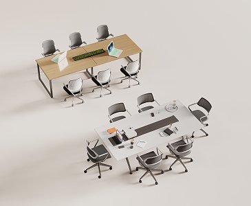 Conference table 3d model