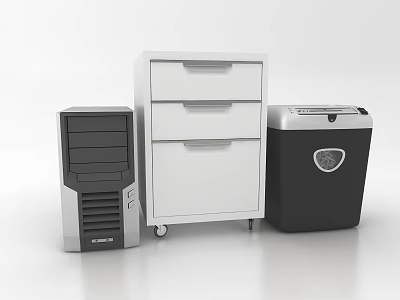 Modern Decorative Cabinet 3d model