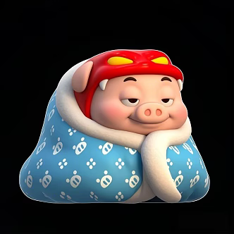 Pig Man 3d model