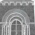 Garden Landscape Design With Stone Archway And Intricate Carved Decorative Elements