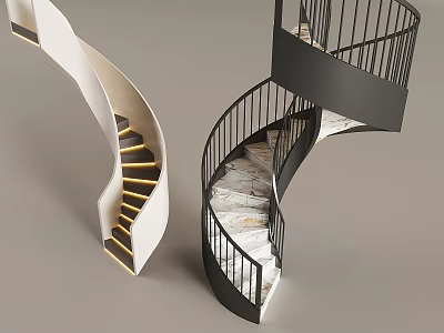 Swivel Stair Step 3d model