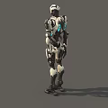 Robot Terminator Future Man AI Intelligence Samuel Hayden Resilient Evil Destroyer Spirit Transporter Super Realistic High Precision Movie and TV Level 3d model