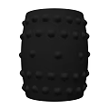 drum stool low stool round stool 3d model