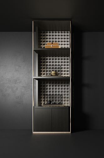 Modern Decorative Cabinet Side Cabinet 3d model