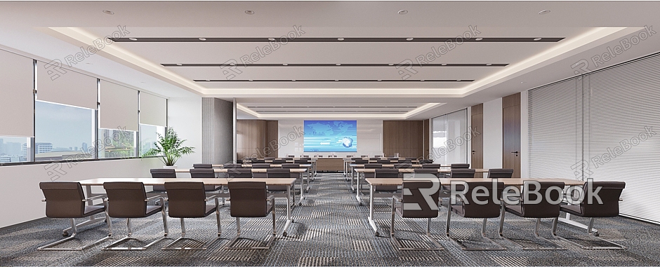 Modern Conference Room Training Room model