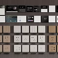Modern Switch Socket 3d model