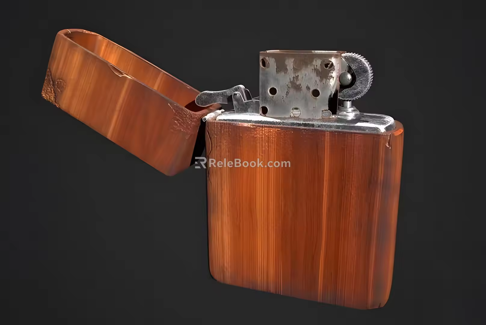 Realistic Old Lighters Modern Realistic Old Lighters Nostalgia Old Objects 3d model