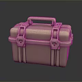 Toolbox tin box iron box plastic box box box container realistic 3d model