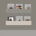 Modern Wall Mounted Book Shelves With Textured And White Design Holding Books In Minimalist Room