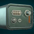 Commercial Safe With Combination Lock Metal Knob And Secure Handle For Business Storage