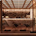 Cozy Coffee Shop Storefront With Warm Lighting Glass Windows And Come For Coffee Sign