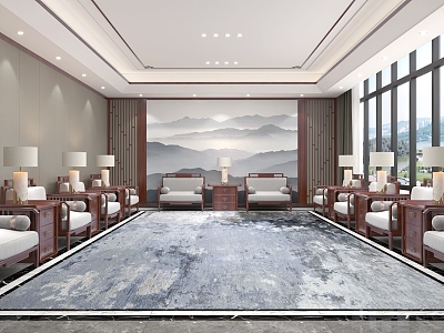 New Chinese Reception Room model