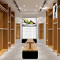 Binney Botton Fashion Clothing Store Front With Window Display And Mannequins