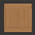 Wooden Entryway Side Cabinet with Drawer and Lower Shelf Simple Design for Home Decor
