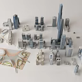 modern architecture 3d model
