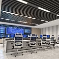 Command Control Room 3d model