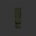 Green Military Truck With Vintage Design Rugged Tires And Open Cargo Bed