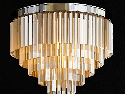 Modern ceiling lamp embedded 3d model