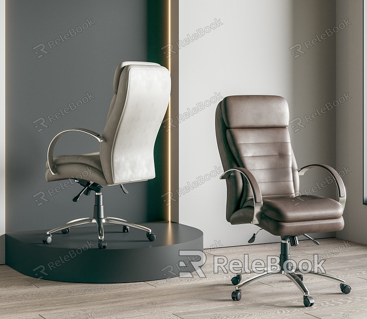 Leather Office Chair Boss Chair model