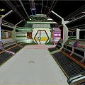 Sci-fi Corridor Sci-fi Capsule Space Capsule Hibernation Cabin Freezing Cabin Rest Cabin Rest Capsule 3d model