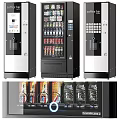 Commercial Refrigerator Freezer Vending Machine For Snack Bar Coffee Beverage And Snack Storage