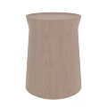 Modern Wooden Side Table With Natural Wood Grain And Sleek Minimalist Design