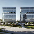 Small and Micro Science and Technology Innovation Park SU Model 3d model