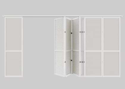 modern window blinds casement blinds 3d model