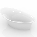 Modern Bathroom Supplies Bathtub 3d model