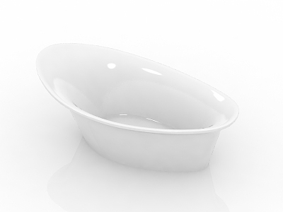 Modern Bathroom Supplies Bathtub 3d model