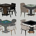Elegant Modern Entertainment Tables With Comfortable Chairs And Various Tabletop Designs