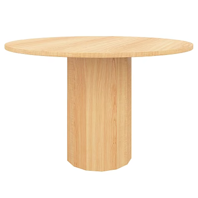 Nordic Dining Table Simple Round Dining Table 3d model Nordic Dining Table Simple Round Dining Table 3d model