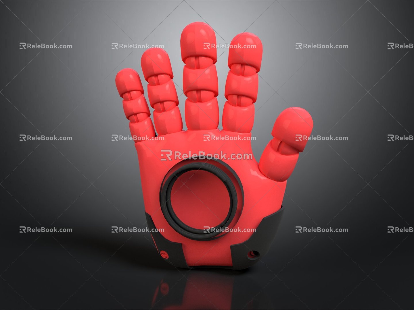 Sci-fi Gloves High-tech Gloves Mechanical Gloves Manipulator Machine Hand Machine Gloves Mecha Gloves 3d model