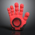 Sci-fi Gloves High-tech Gloves Mechanical Gloves Manipulator Machine Hand Machine Gloves Mecha Gloves 3d model