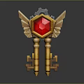 Key Door Key Gold Key Silver Key Ancient Key Cartoon Key Animation Key Realistic 3d model