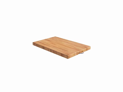 Natural Wooden Cutting Board A Durable Kitchen Tool For Food Preparation 3d model