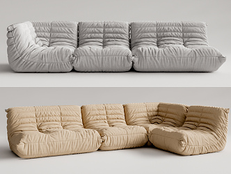 Modern Ligne Roset Combo Sofa 3d model