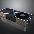 High Performance Modern Graphics Card With Sleek Aluminum Frame And Cooling Fan For PC